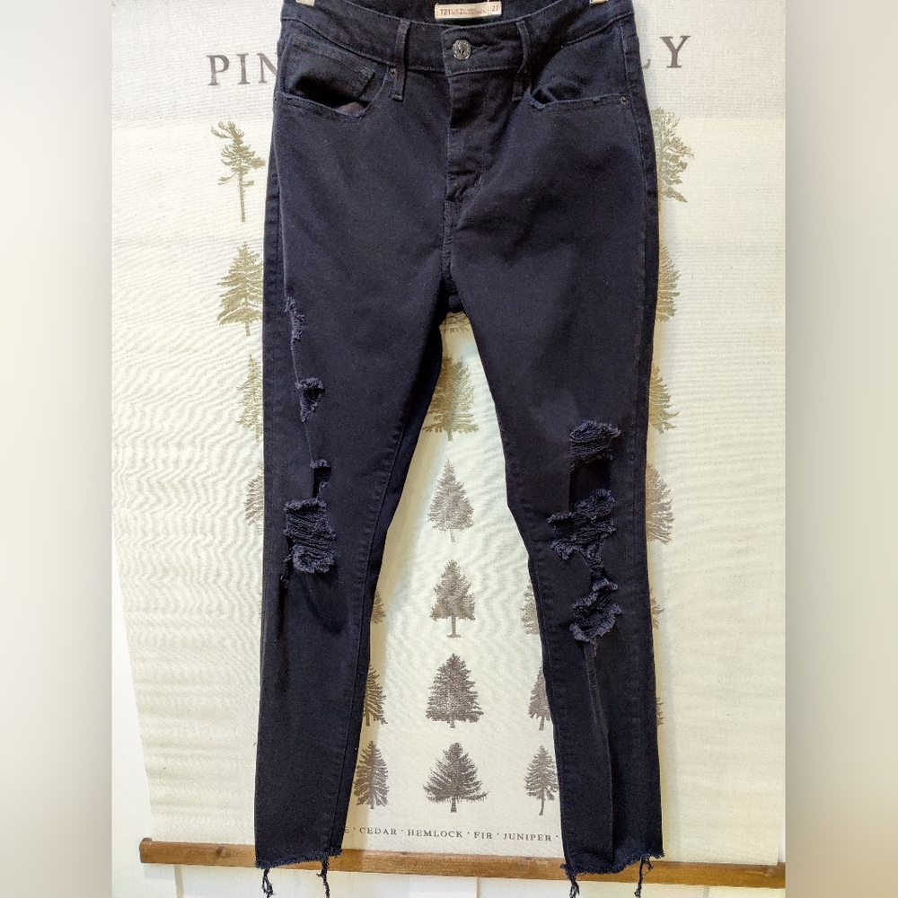 Levis 721 - High Rise Skinny Jeans - 27